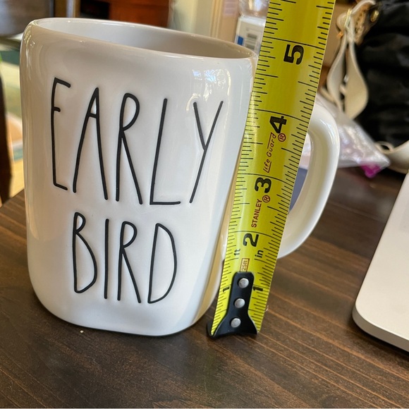 Rae Dunn "EARLY BIRD" Artisan Collection by Magenta Coffee Mug - Picture 4 of 4